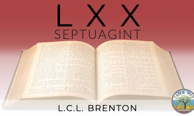 Book of Genesis – Septuagint
