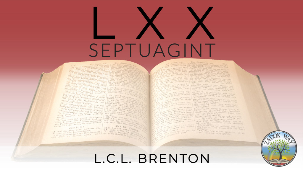 Book of Genesis – Septuagint